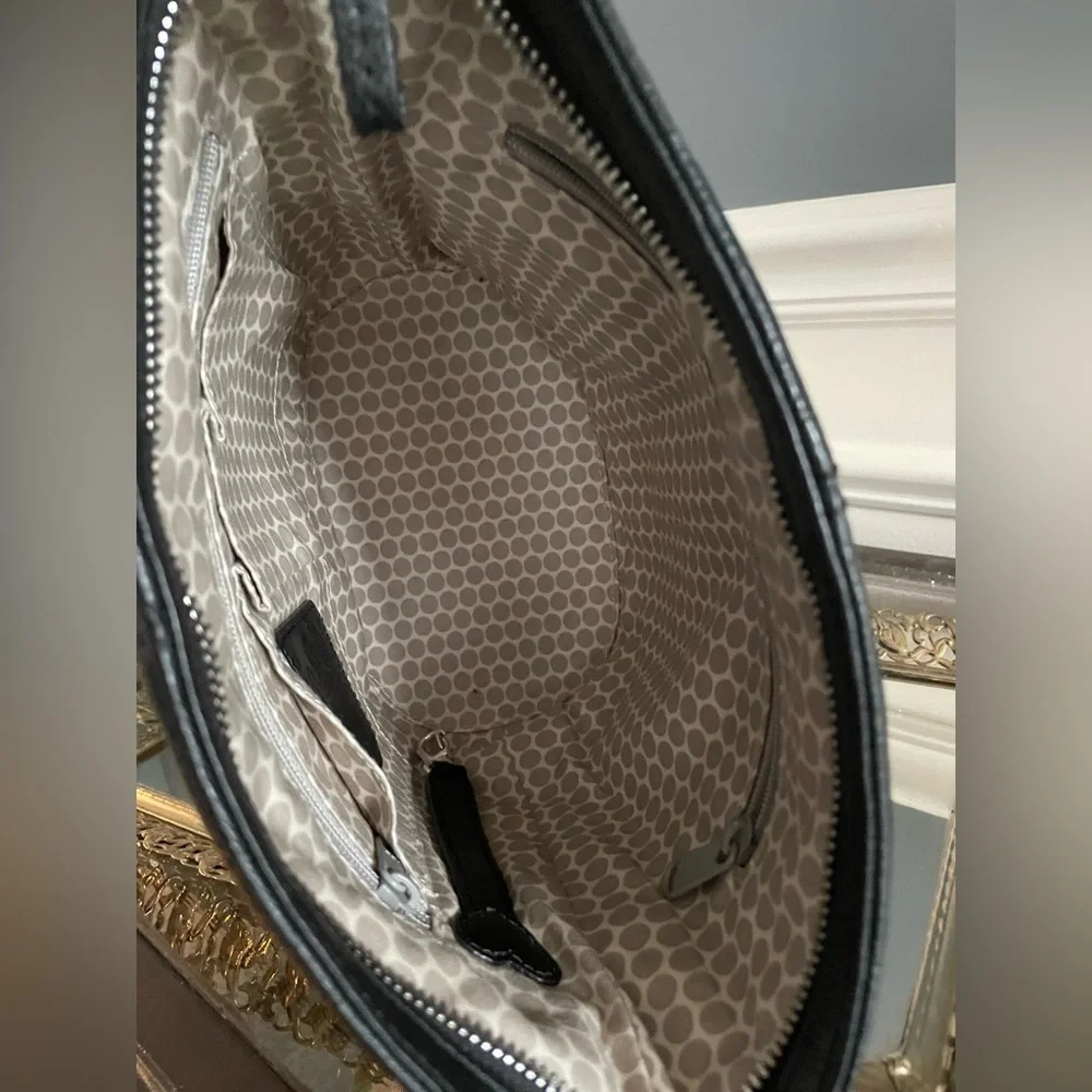 Brighton Pretty Tough Collection- Baby Jake Leather Crossbody - Picture 7 of 12